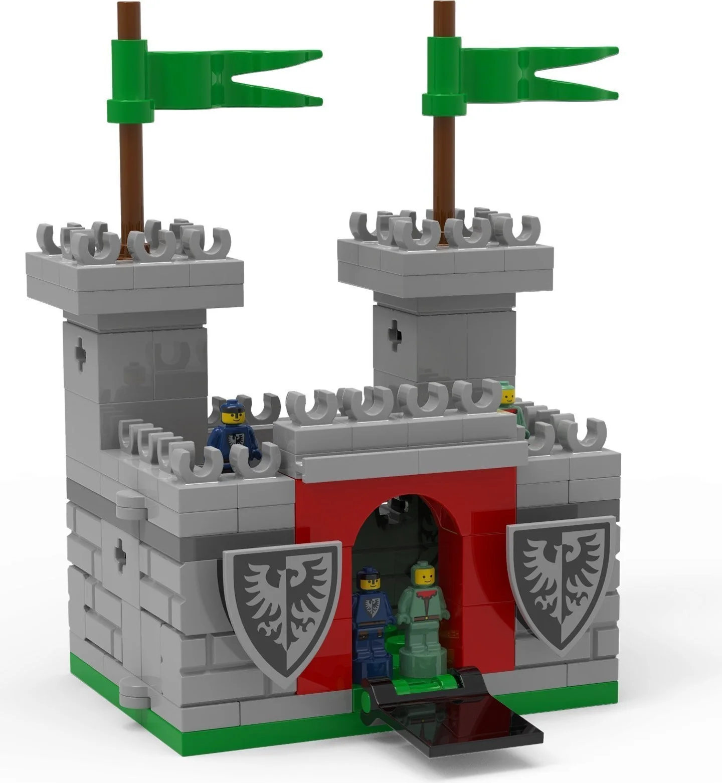 LEGO® 6487474 Buildable Grey Castle - zdjęcie 2