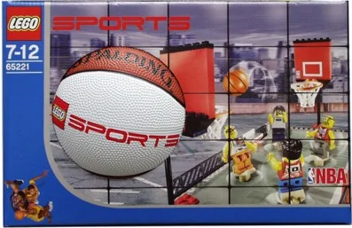 LEGO® 65221 Street Basketball set with Spalding mini-basketball