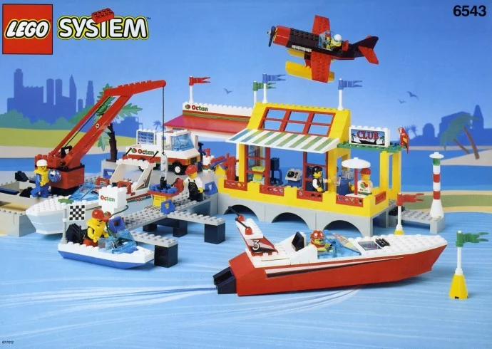 LEGO® 6543 Sail N' Fly Marina - zdjęcie 1
