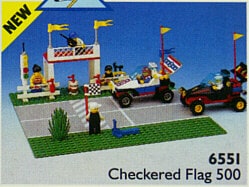 LEGO® 6551 Checkered Flag 500 - zdjęcie 1