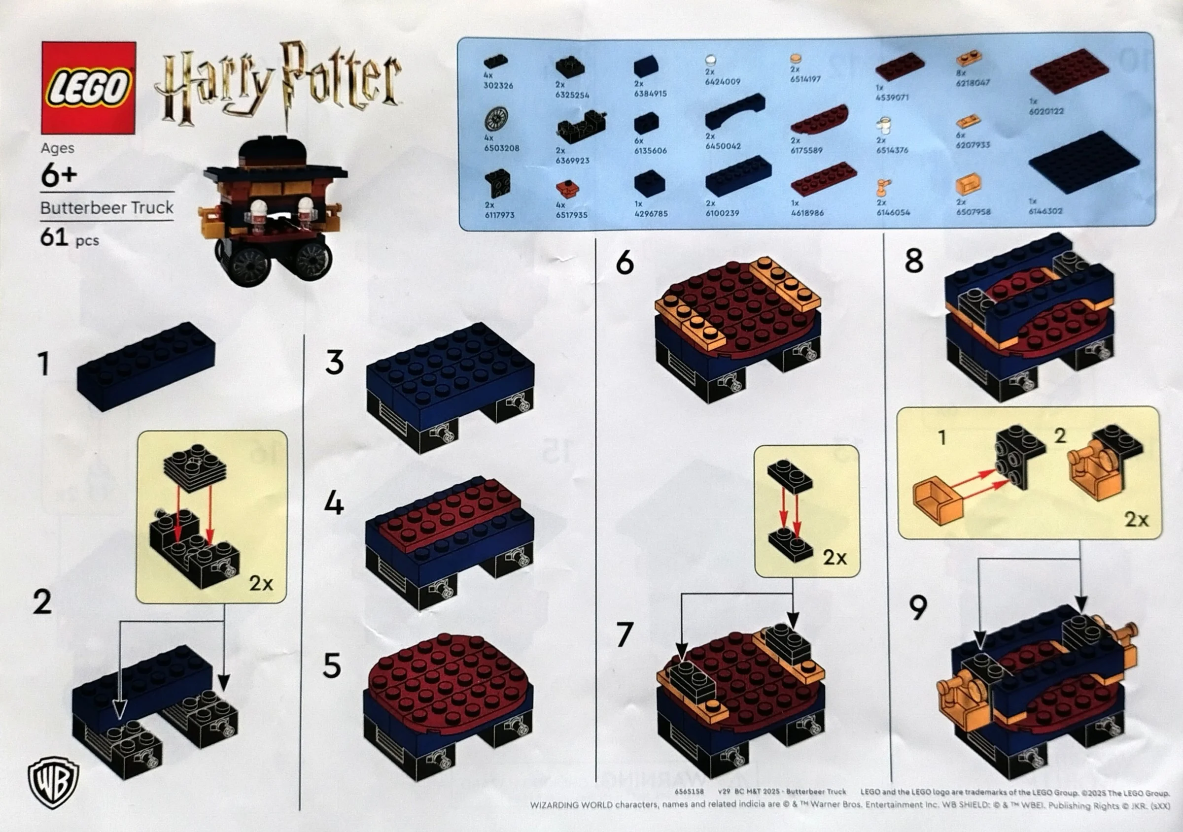 LEGO® 6565158 Butterbeer Truck - zdjęcie 1