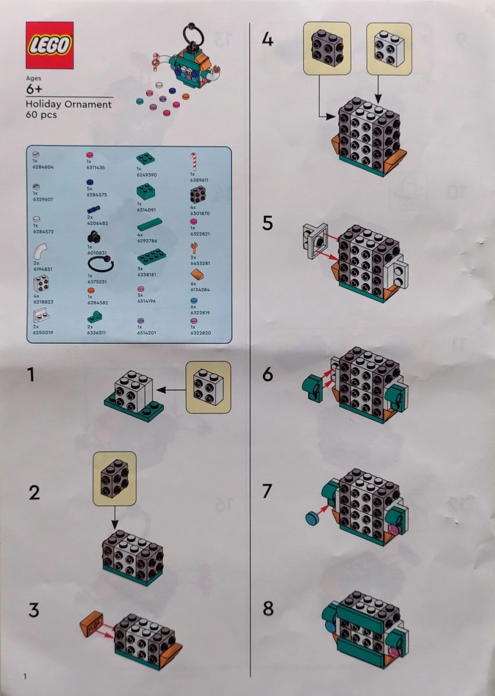 LEGO® 6575260 Holiday Ornament - zdjęcie 2
