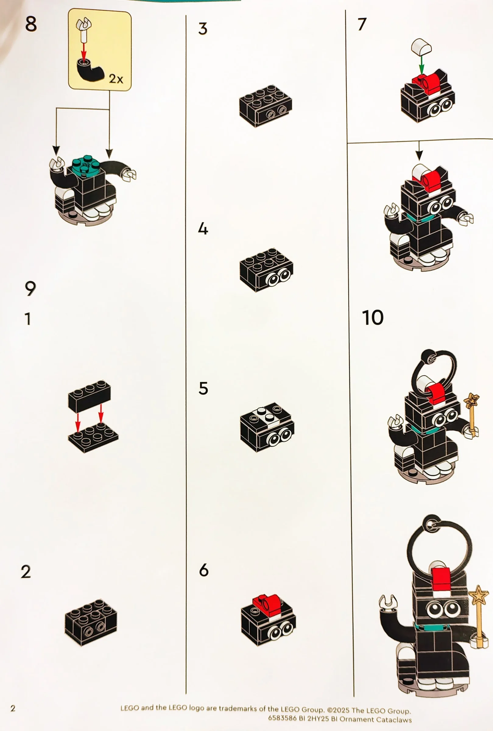 LEGO® 6583586 Ornament Cataclaws - zdjęcie 2