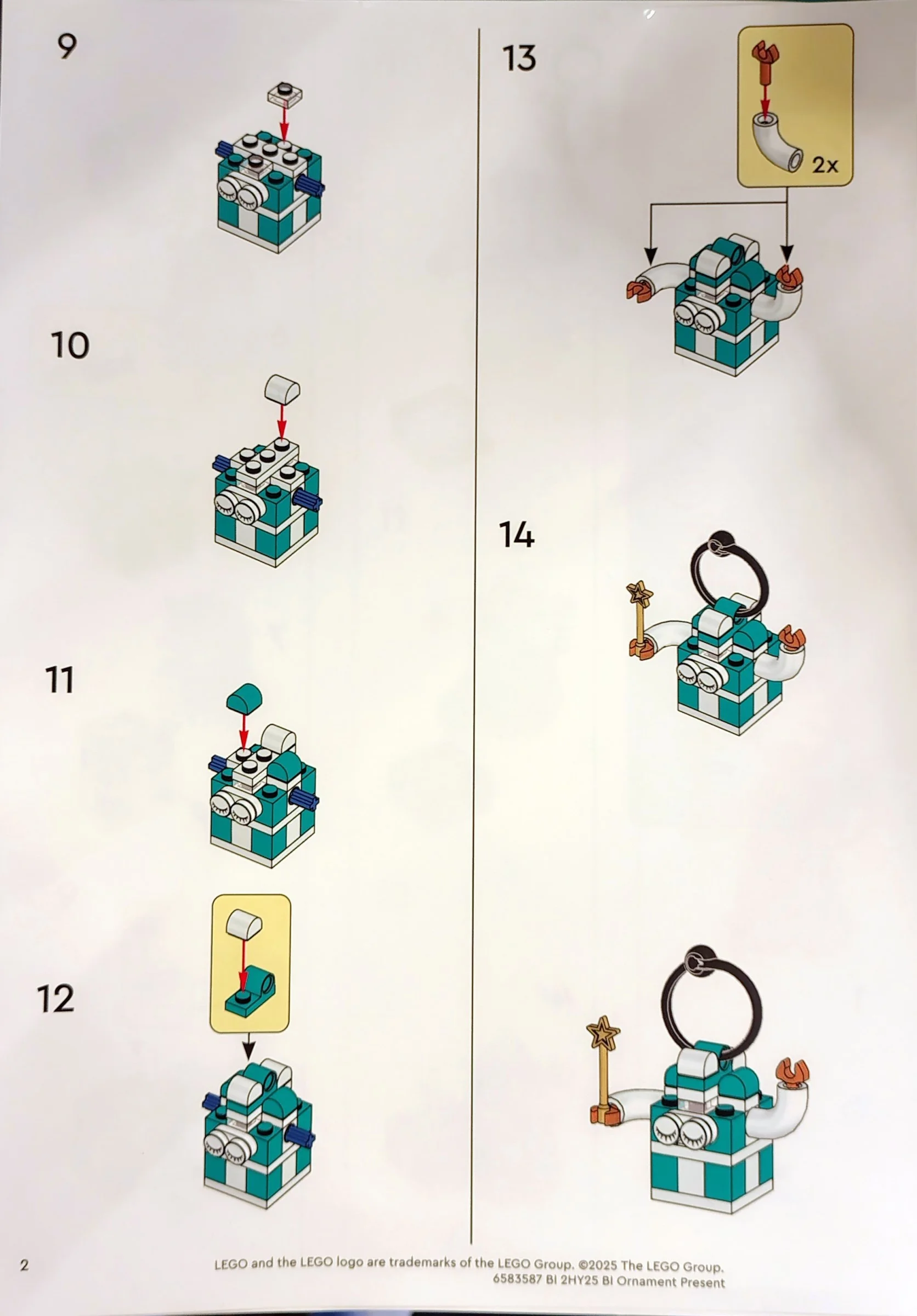 LEGO® 6583587 Ornament Present - zdjęcie 3