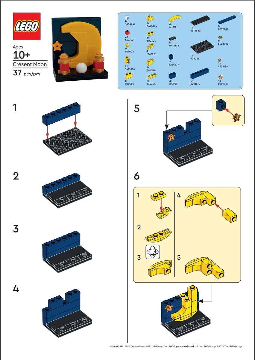 LEGO® 6611591 Crescent Moon - zdjęcie 3
