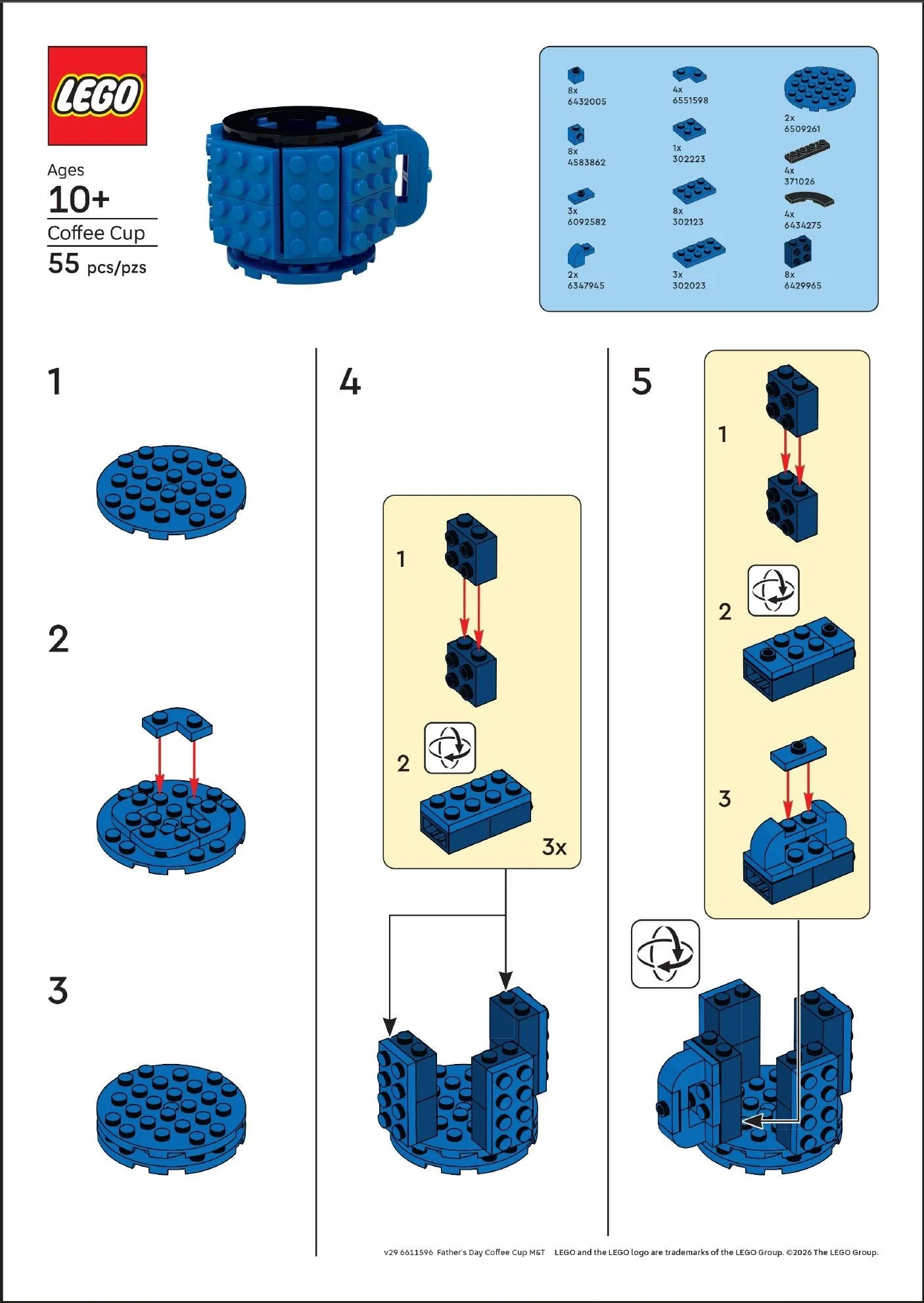 LEGO® 6611596 Coffee Cup - zdjęcie 2