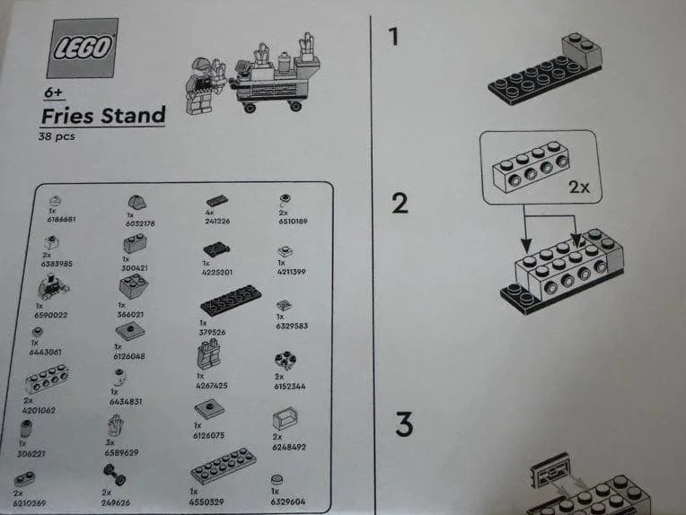 LEGO® 6614210 Fries Stand - zdjęcie 4