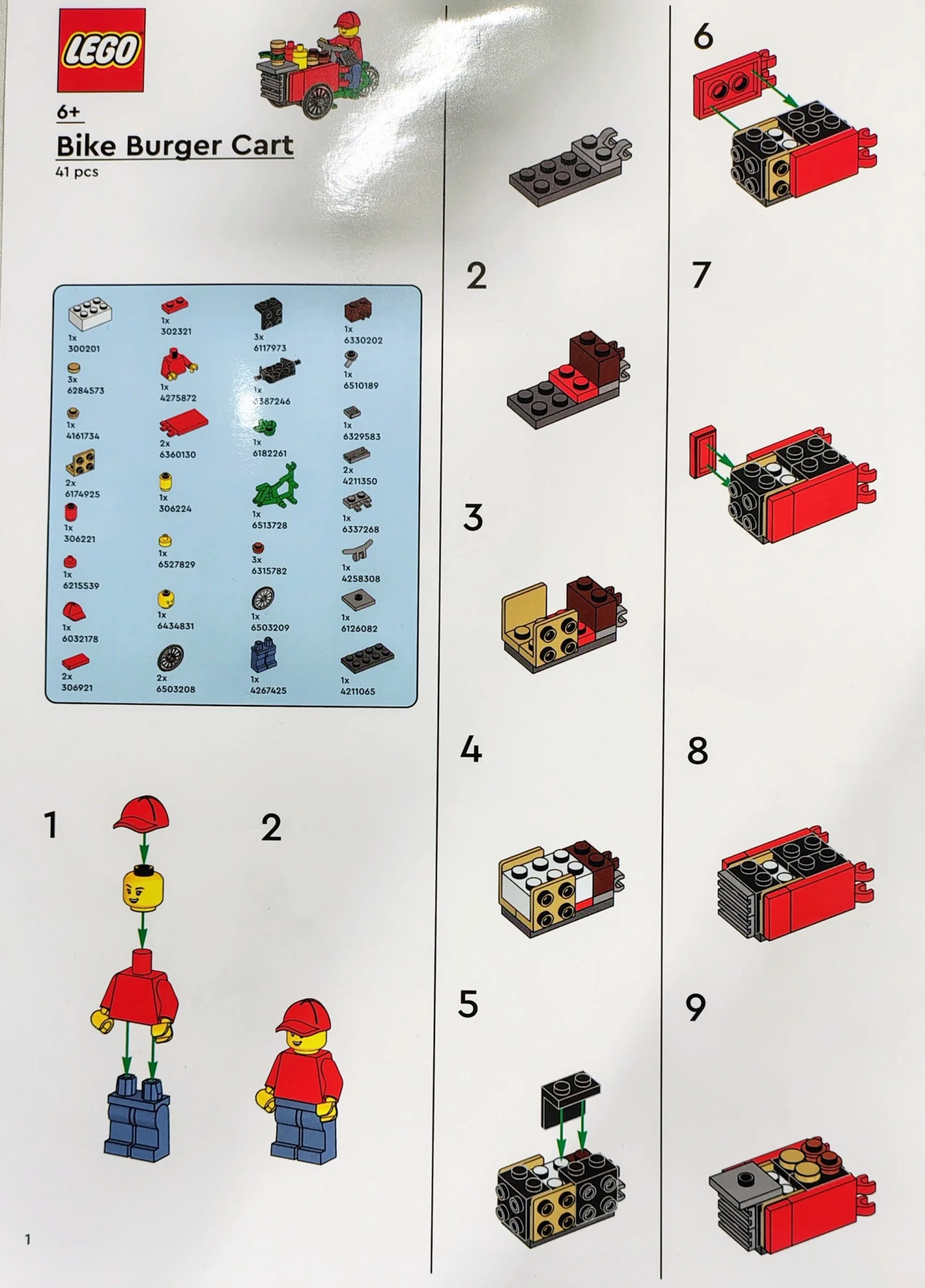 LEGO® 6614213 Bike Burger Cart - zdjęcie 2
