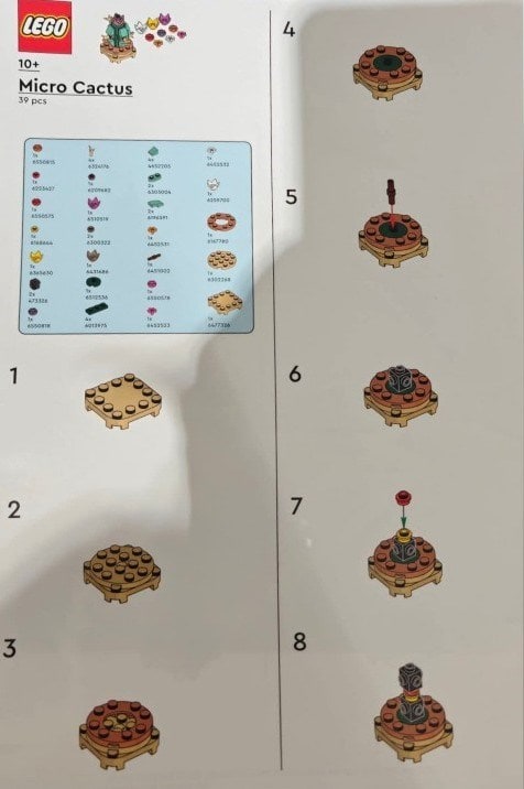 LEGO® 6614216 Micro Cactus - zdjęcie 3