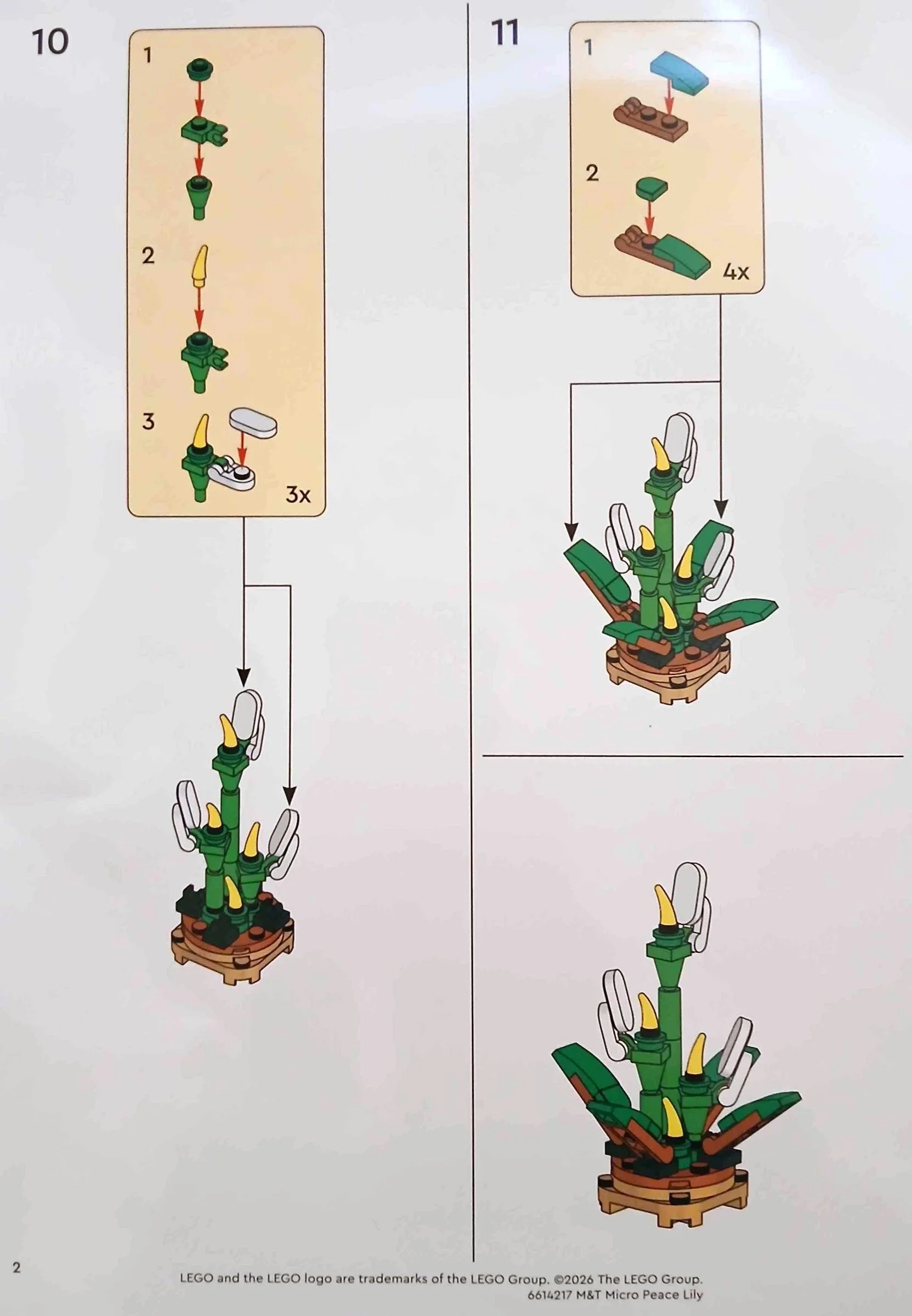 LEGO® 6614217 Micro Peace Lily - zdjęcie 3