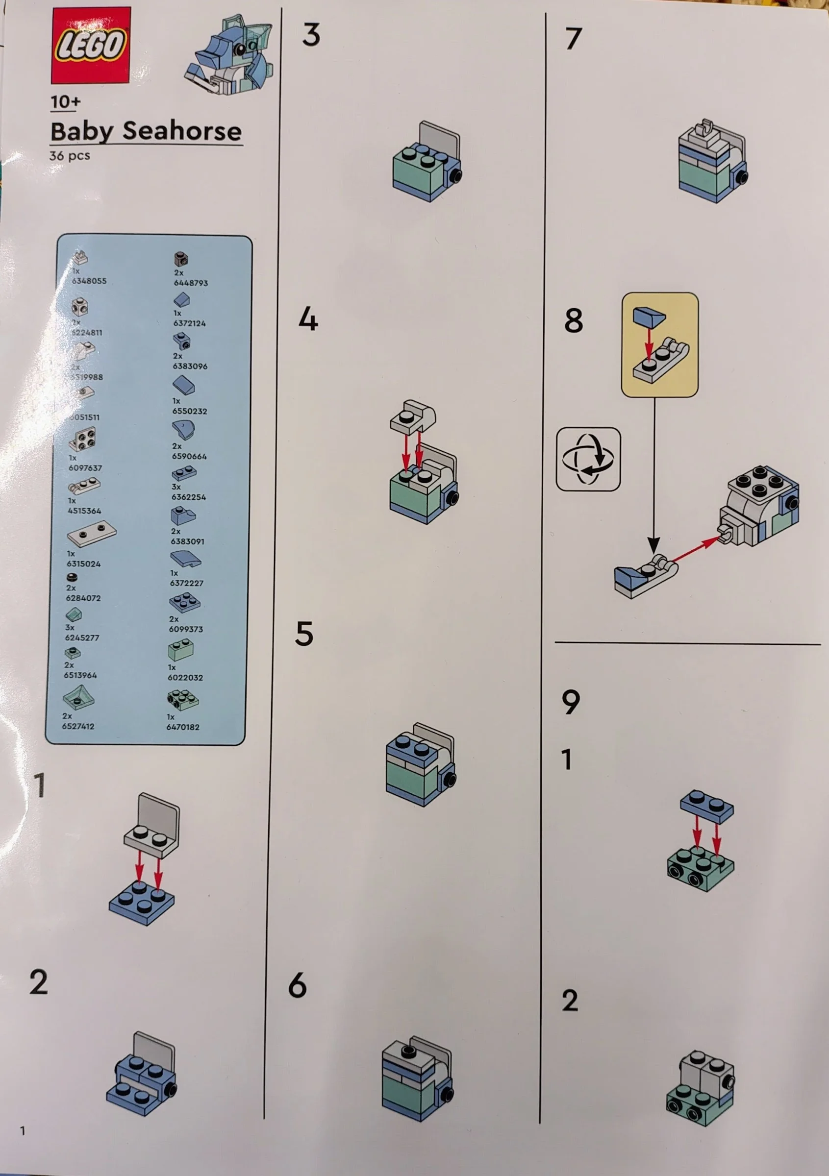 LEGO® 6614225 Baby Seahorse - zdjęcie 2