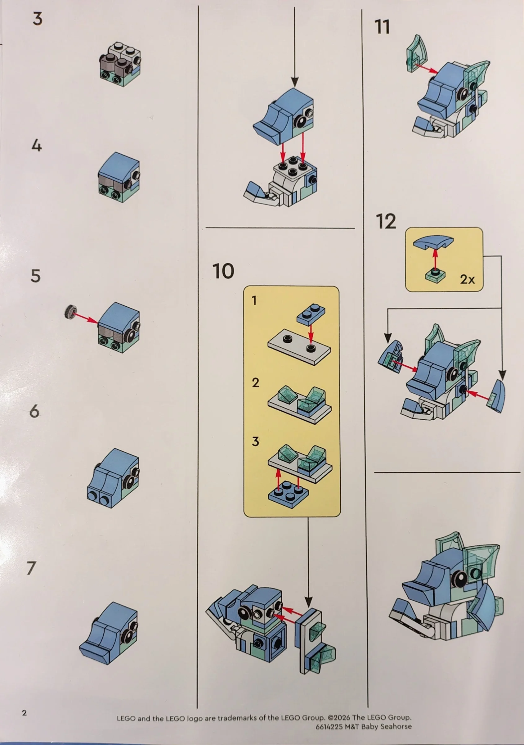 LEGO® 6614225 Baby Seahorse - zdjęcie 3