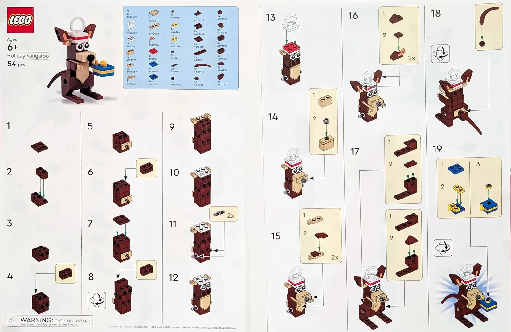 LEGO® 6614230 Holiday Kangaroo - zdjęcie 2