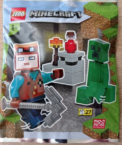 Miner with Creeper and Ores