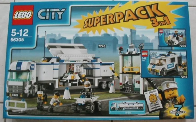 LEGO® 66305 City Police Super Pack 3 in 1 - zdjęcie 1