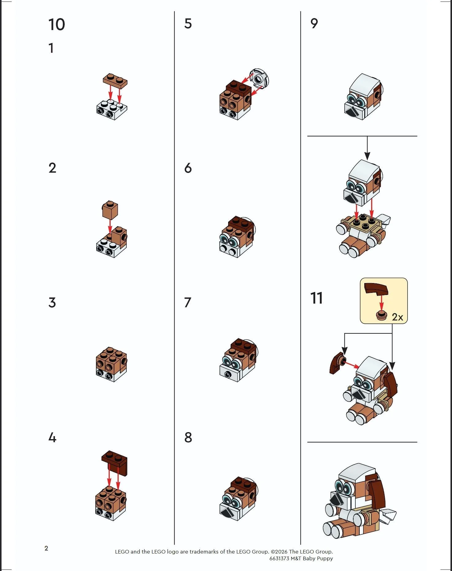 LEGO® 6631373 Baby Puppy - zdjęcie 3