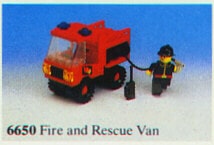 LEGO® 6650 Fire and Rescue Van - zdjęcie 1