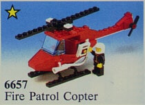 LEGO® 6657 Fire Patrol Copter - zdjęcie 1