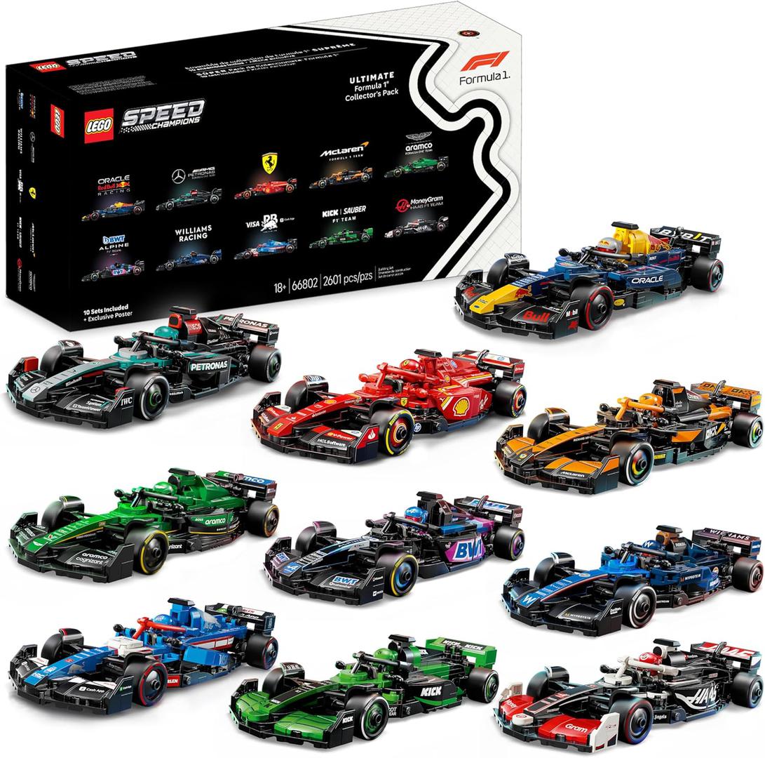 LEGO® 66802 Speed Champions Ultimate Formula 1 Collector's Pack Unikat Z Usa - zdjęcie 1