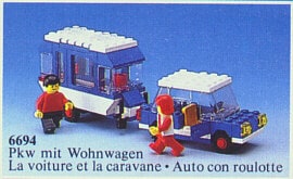 LEGO® 6694 Car with Camper - zdjęcie 1