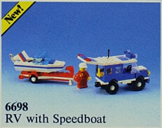 RV with Speedboat