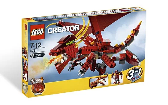 LEGO® 6751 Fiery Legend - zdjęcie 4