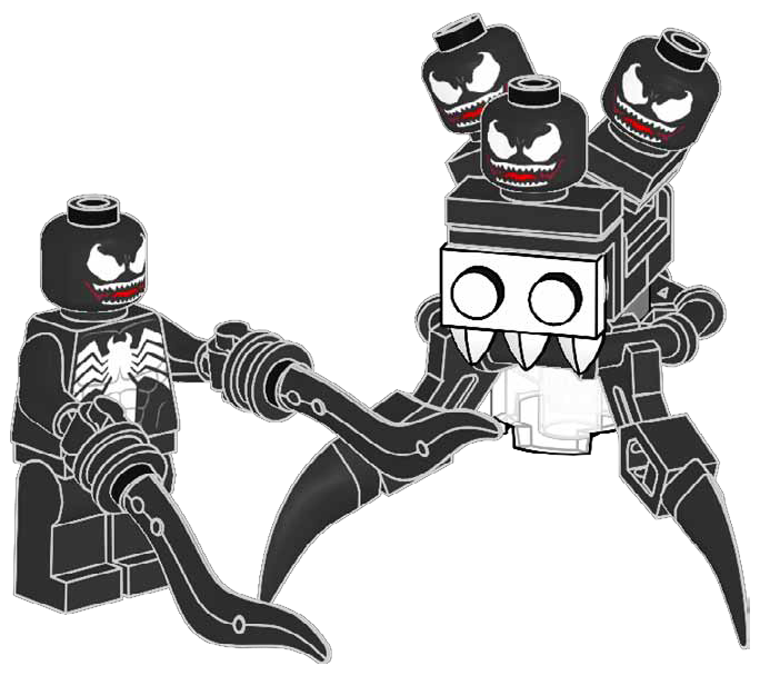 Spider-Man Venom i Podła Poczwara