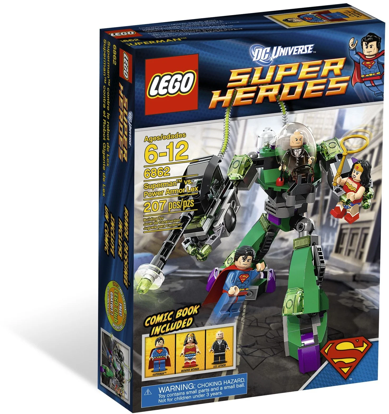 LEGO® 6862 Superman vs. Power Armor Lex - zdjęcie 2