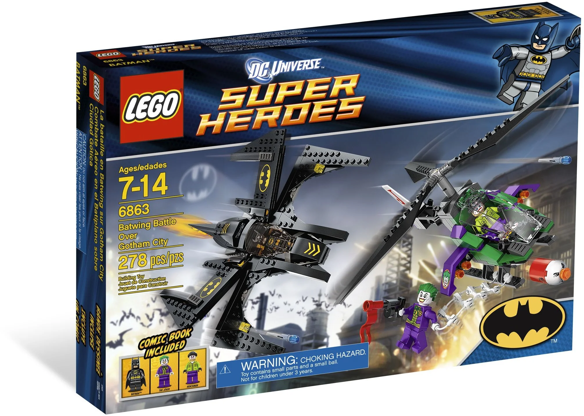Lego Heroes Bitwa nad miastem Gotham