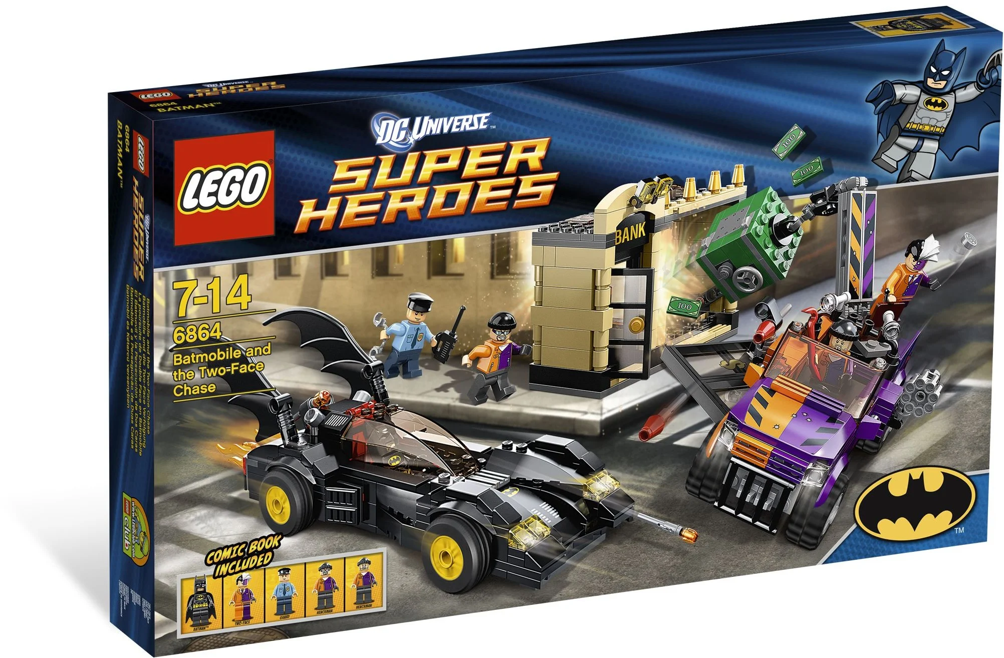 LEGO® 6864 Batmobile and the Two-Face Chase - zdjęcie 2