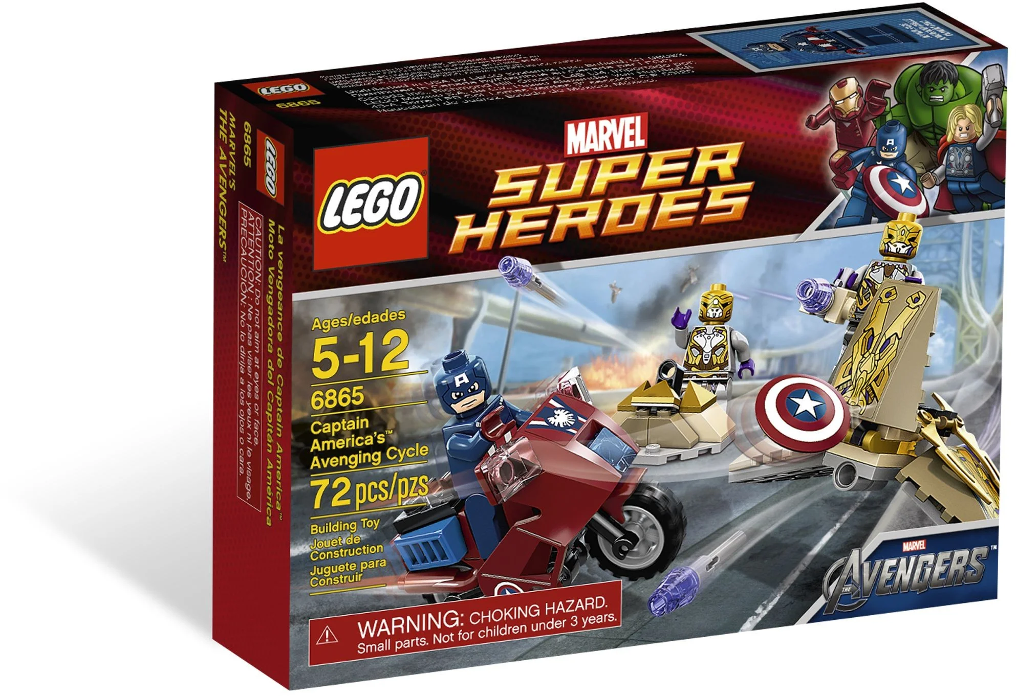 LEGO® 6865 Captain America's Avenging Cycle - zdjęcie 2