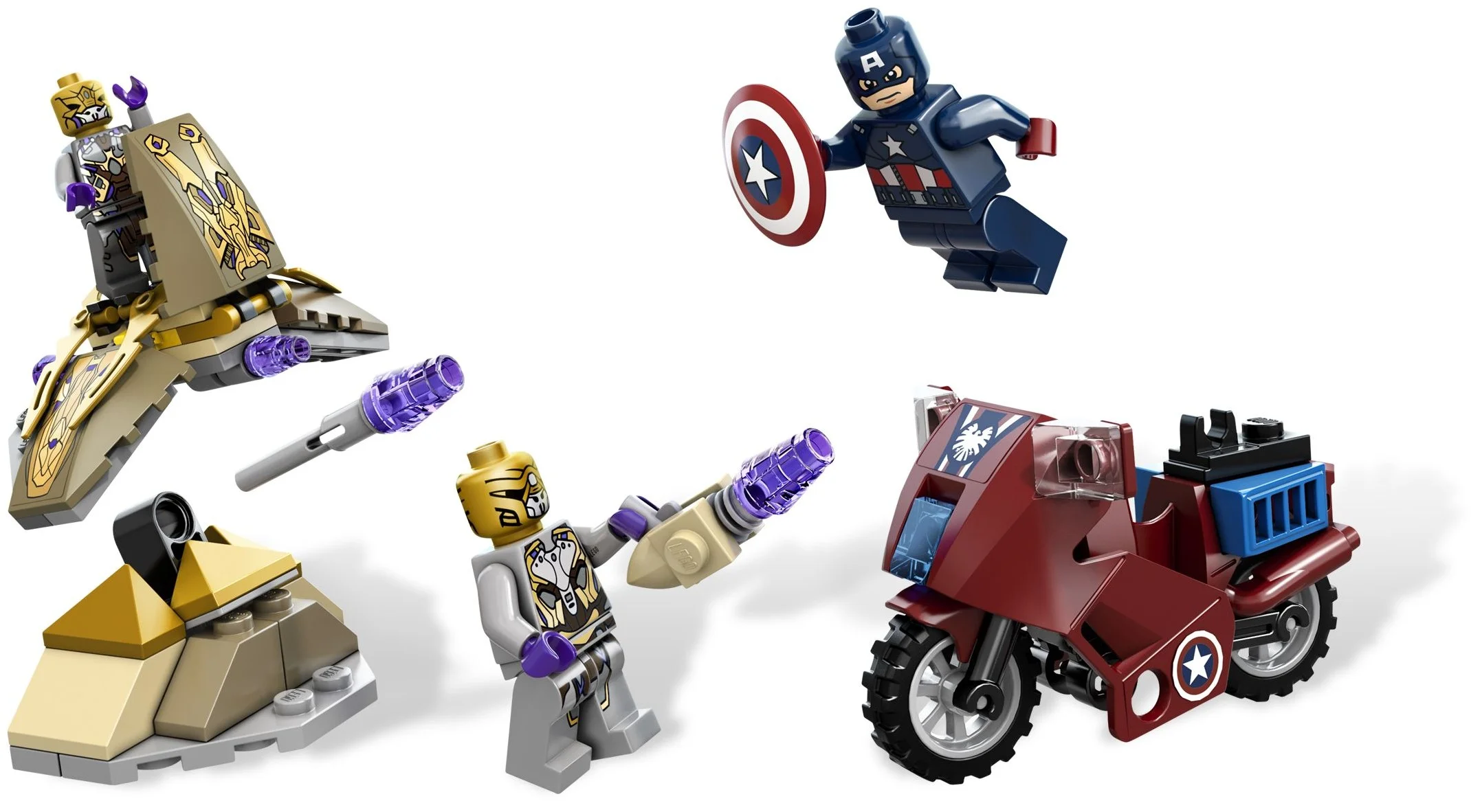 LEGO® 6865 Captain America's Avenging Cycle - zdjęcie 3