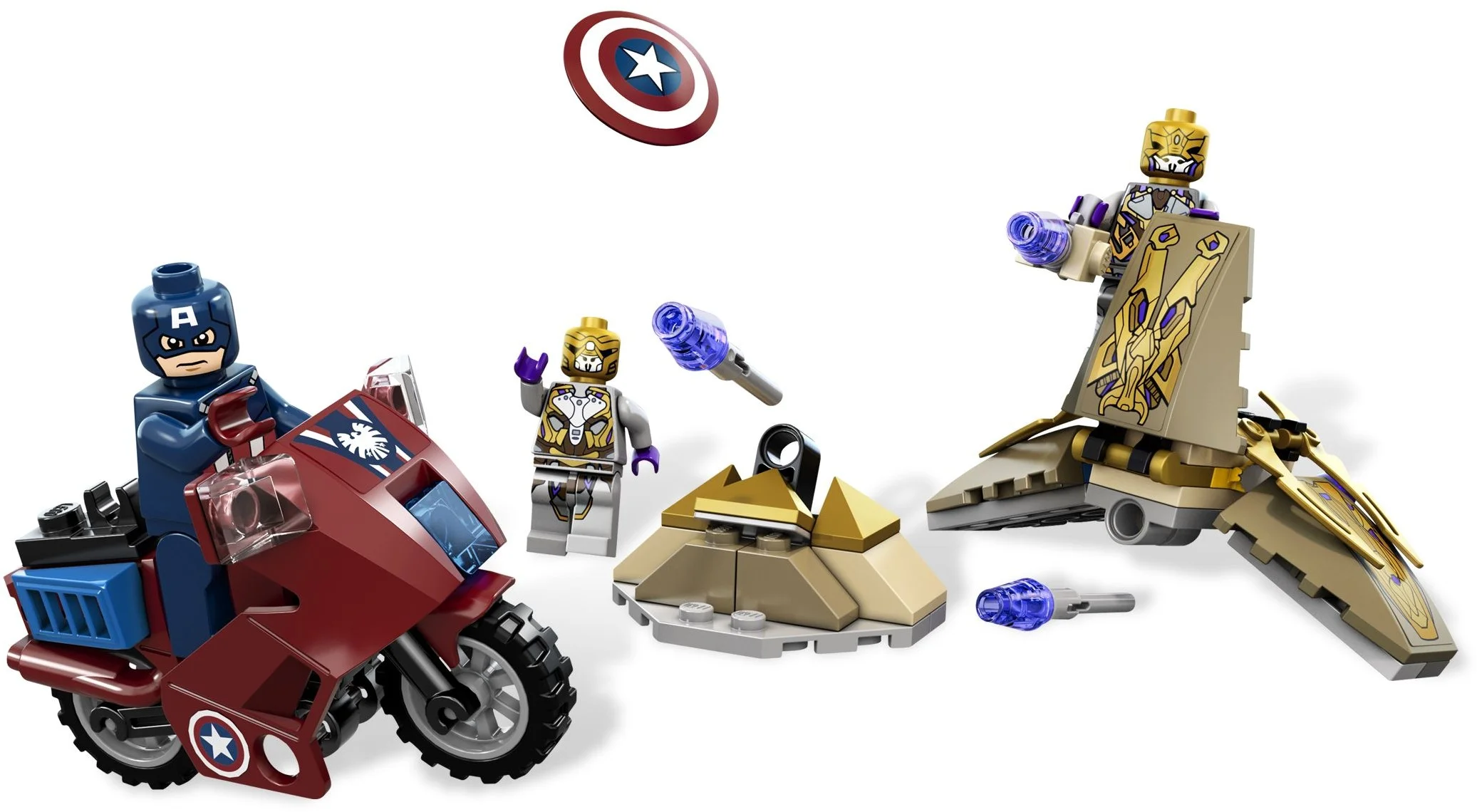 LEGO® 6865 Captain America's Avenging Cycle - zdjęcie 5