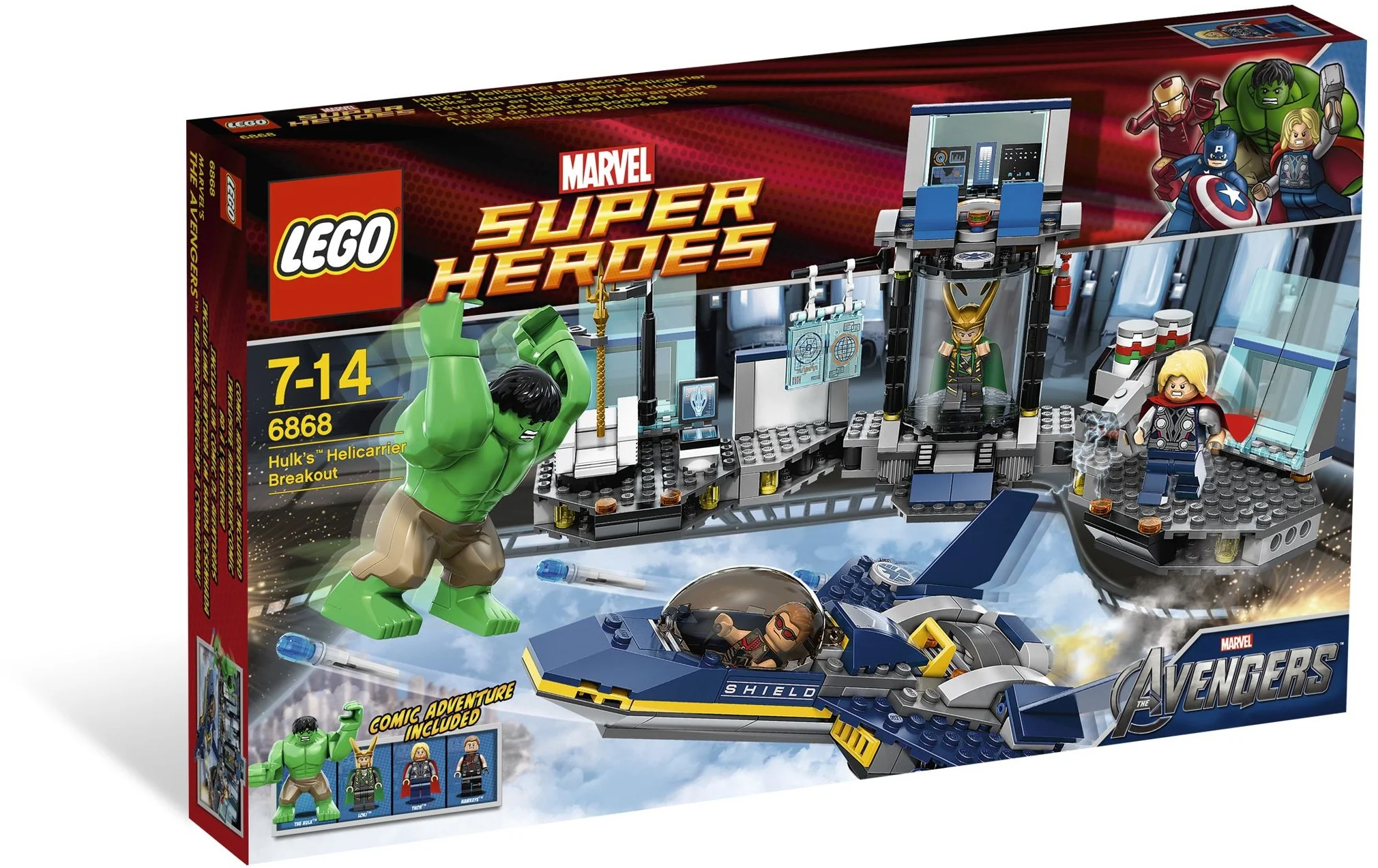 LEGO® 6868 Hulk i Ucieczka z Helicarriera - zdjęcie 2