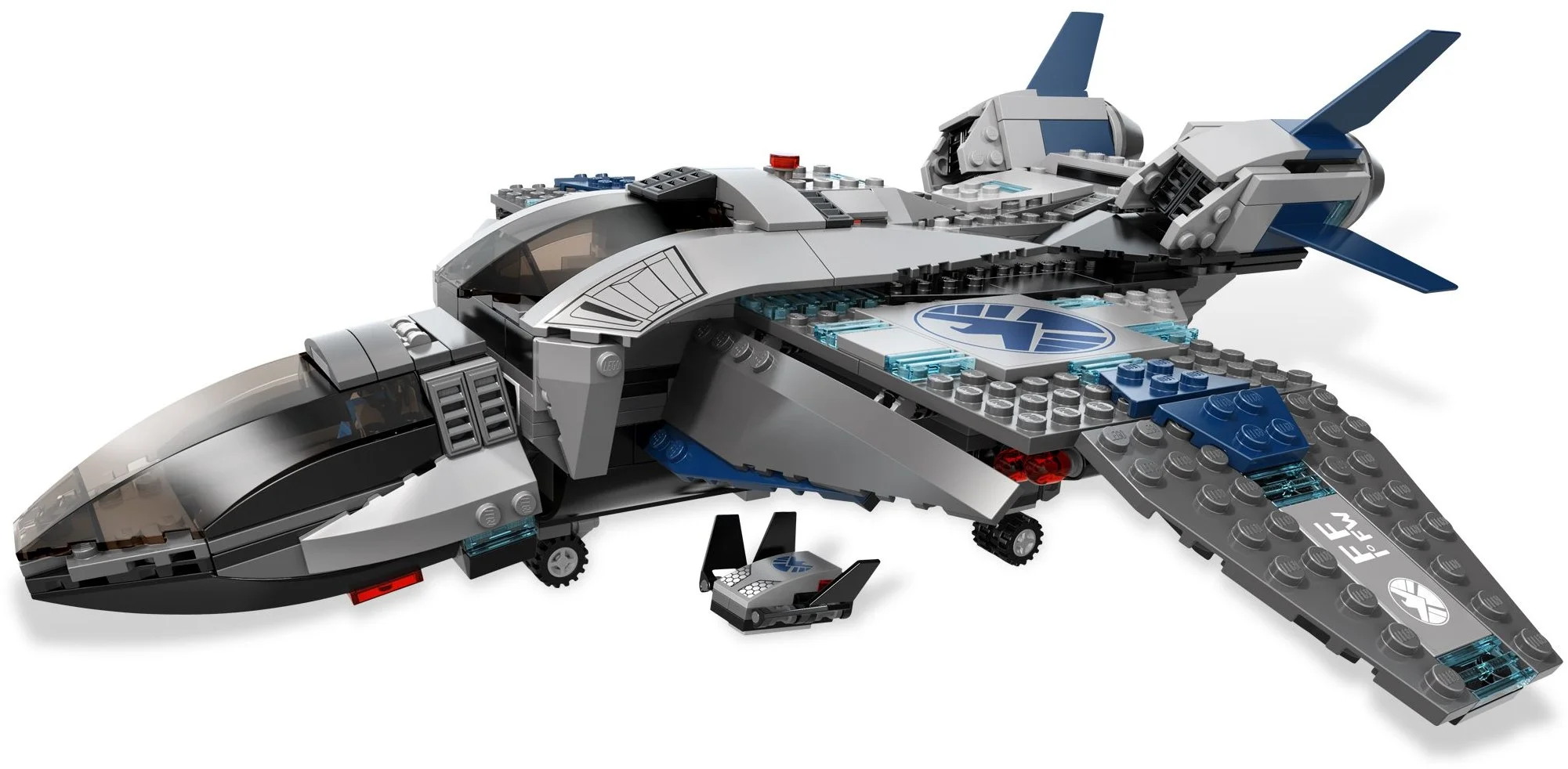 LEGO® 6869 Heroes Quinjet Aerial Battle - zdjęcie 5