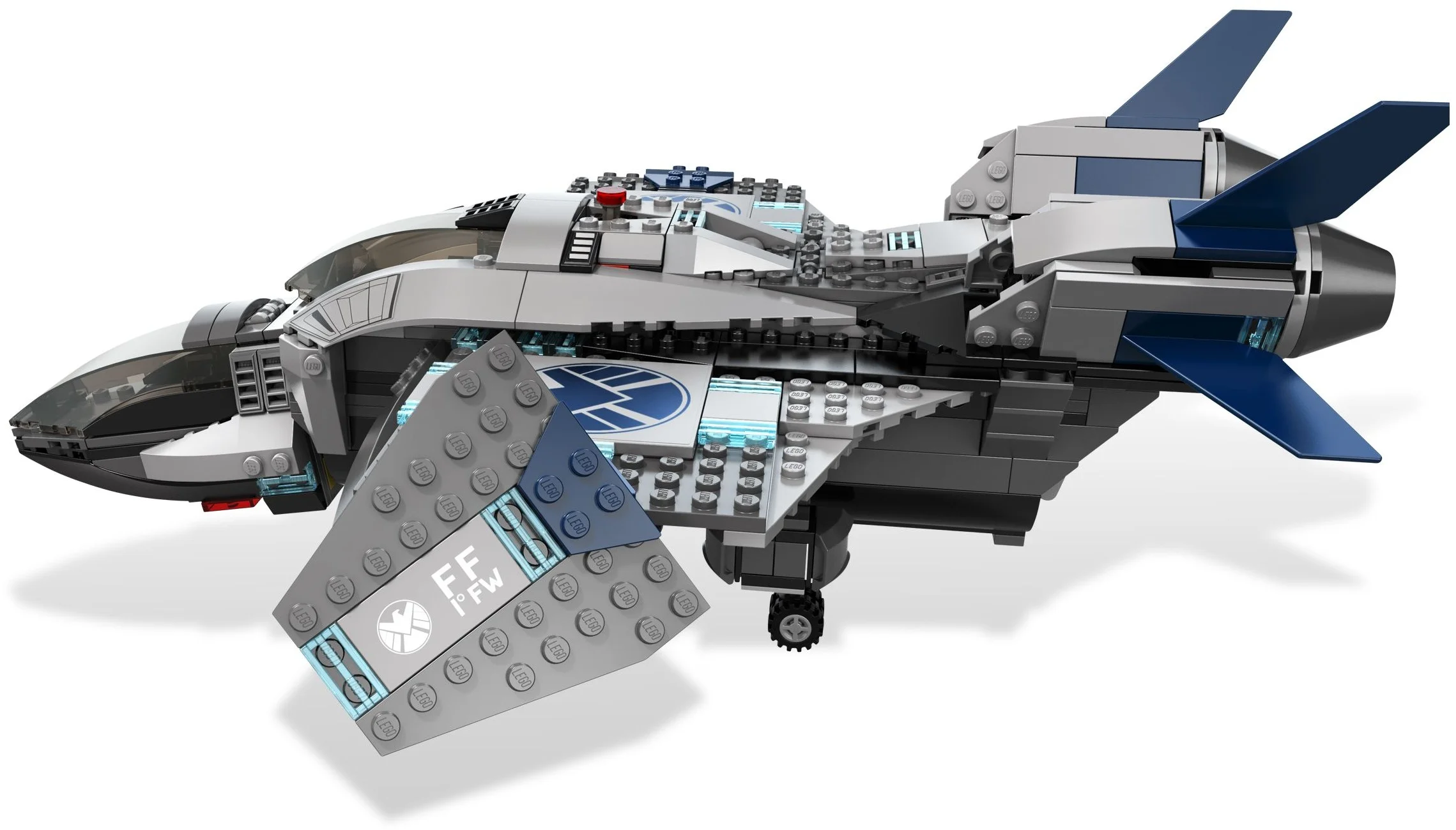 LEGO® 6869 Heroes Quinjet Aerial Battle - zdjęcie 6