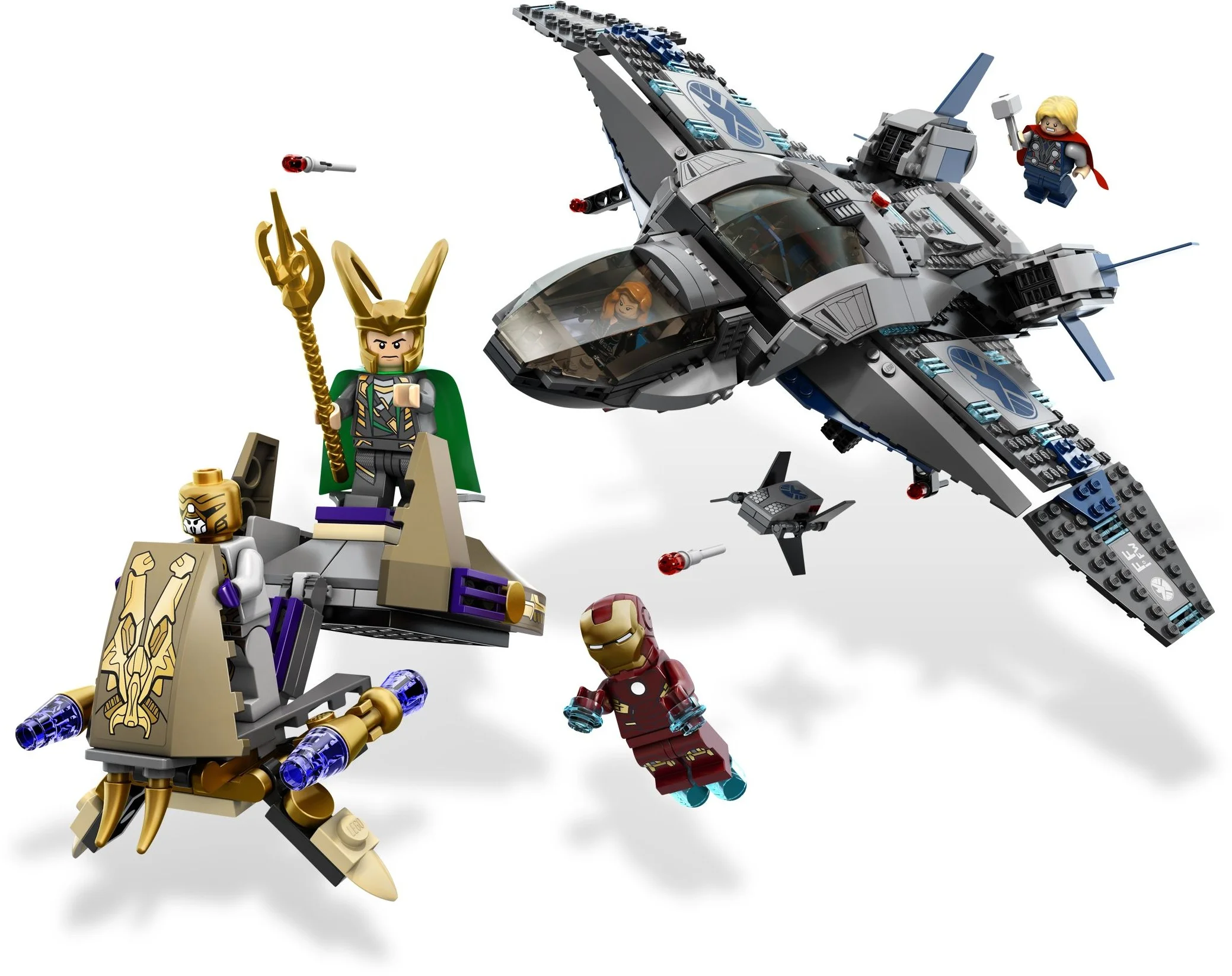 LEGO® 6869 Heroes Quinjet Aerial Battle - zdjęcie 8