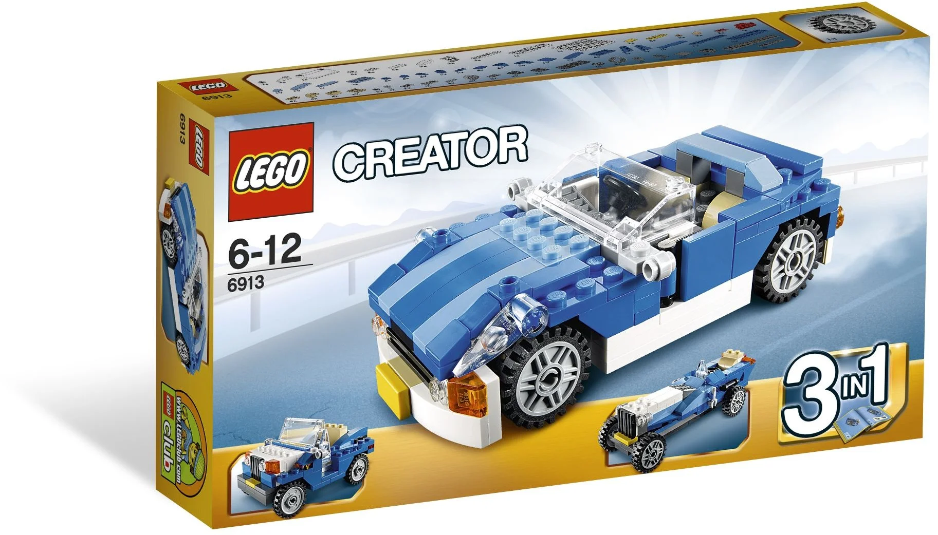 LEGO® 6913 Blue Roadster - zdjęcie 2