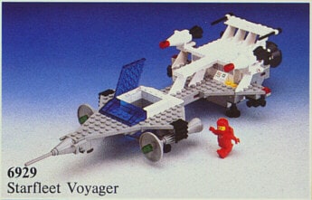 LEGO Classic Space 6929 Star Fleet Voyager z 1981 roku
