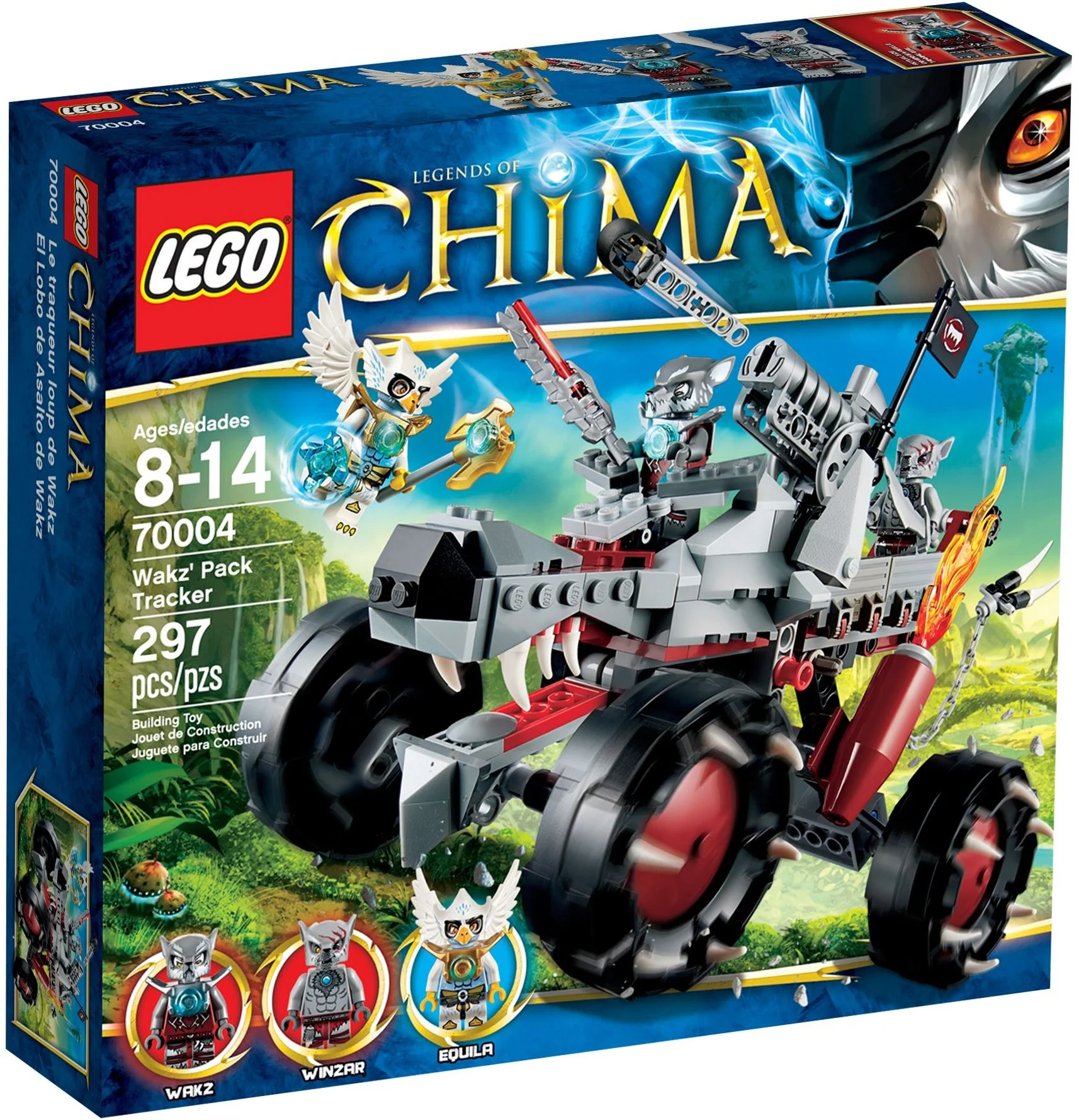 LEGO® 70004 Wilczy pojazd Wakza - zdjęcie 2