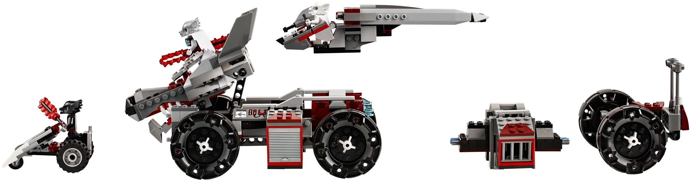 LEGO® 70009 Lego Legends of Chima Pojazd bojowy Worriza - zdjęcie 5