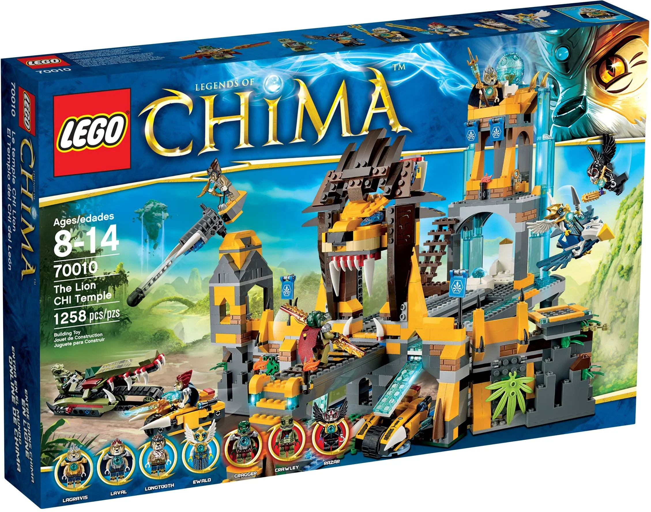 LEGO® 70010 Lego Legends of Chima Świątynia Chi Nowy Bez Pudełka - zdjęcie 2