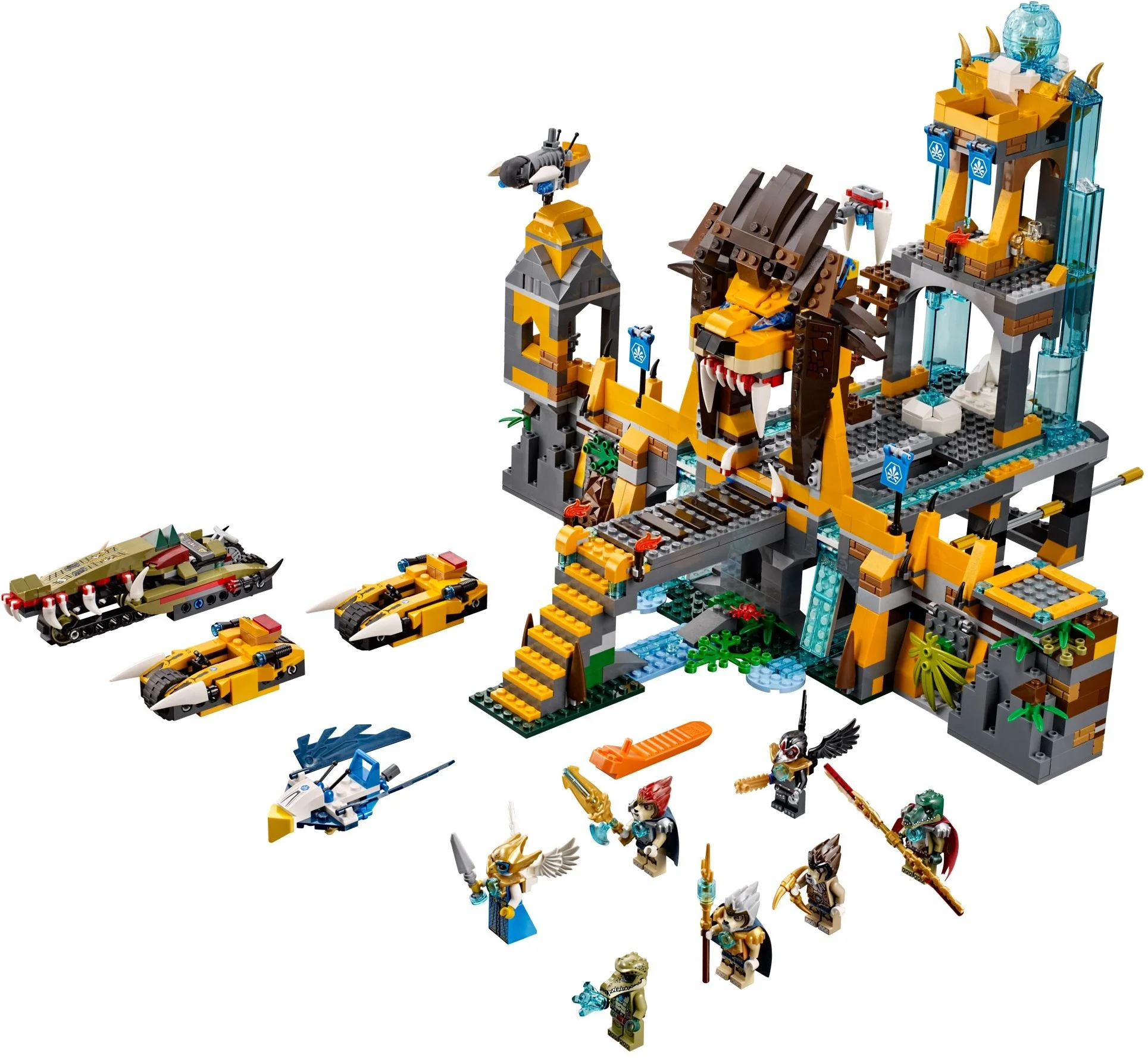 LEGO® 70010 Lego Legends of Chima Świątynia Chi Nowy Bez Pudełka - zdjęcie 9