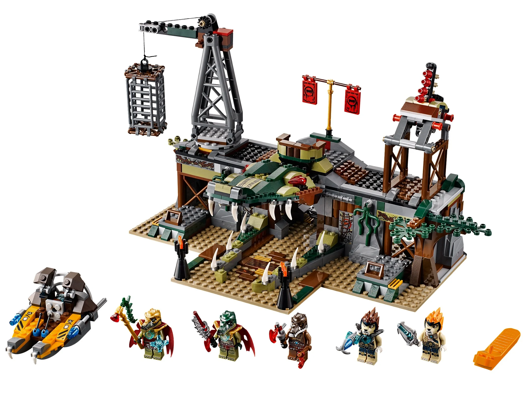LEGO® 70014 Kryjówka na krokodylim bagnie - zdjęcie 2