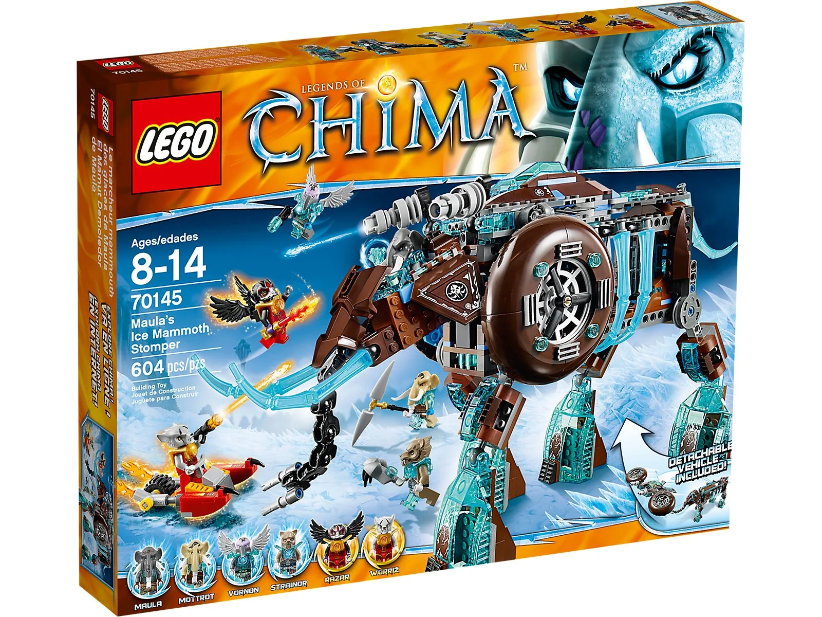 LEGO® 70145 Lodowa Machina Moula, Lodowy mamut - zdjęcie 4