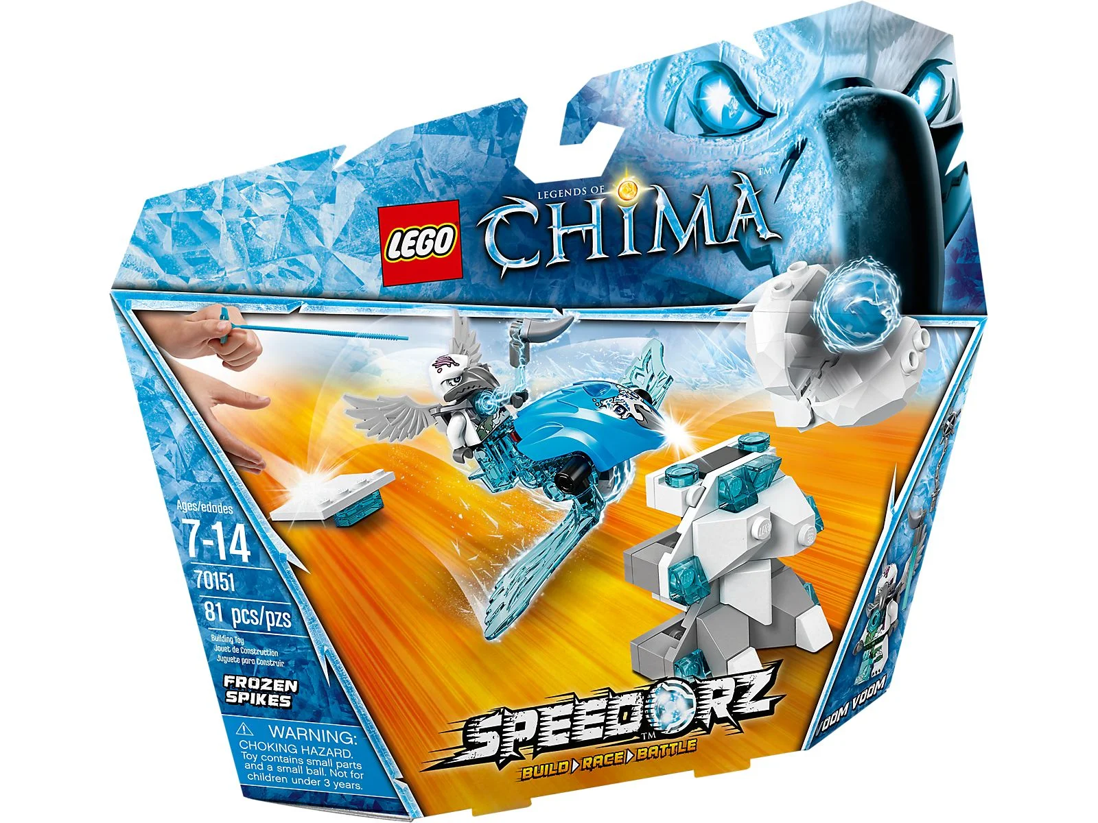 LEGO® 70151 Legends Of Chima Lodowe Kolce - zdjęcie 4
