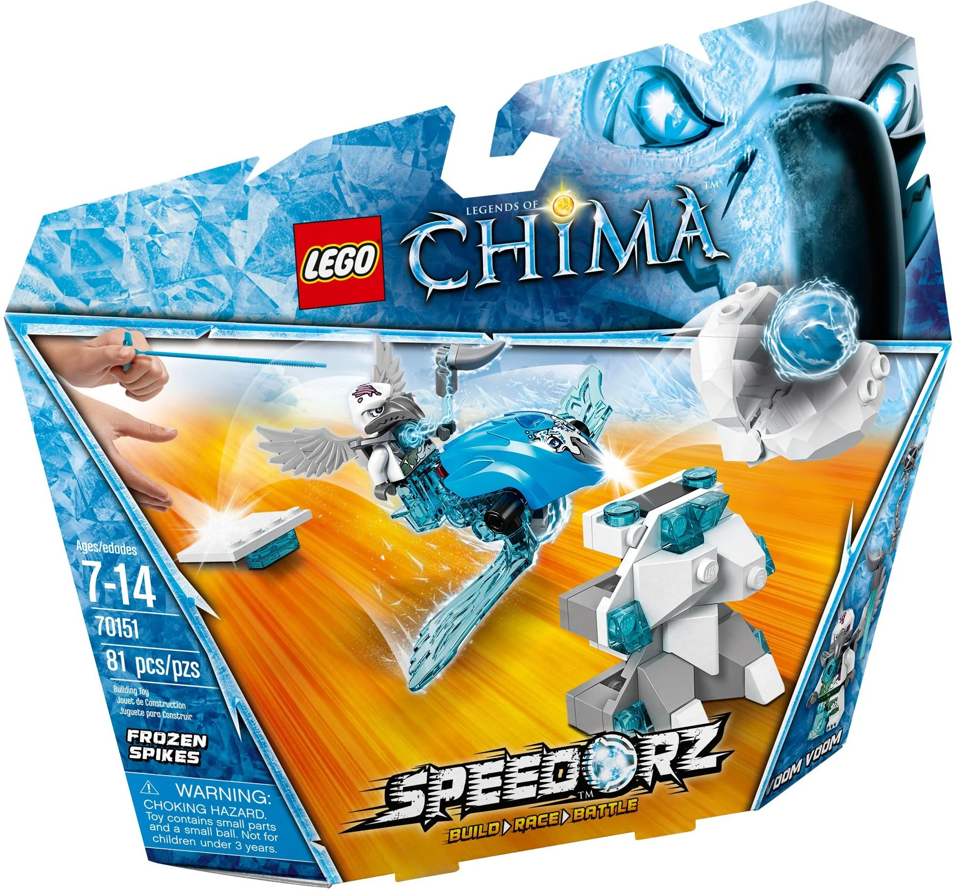 LEGO® 70151 Legends Of Chima Lodowe Kolce - zdjęcie 5