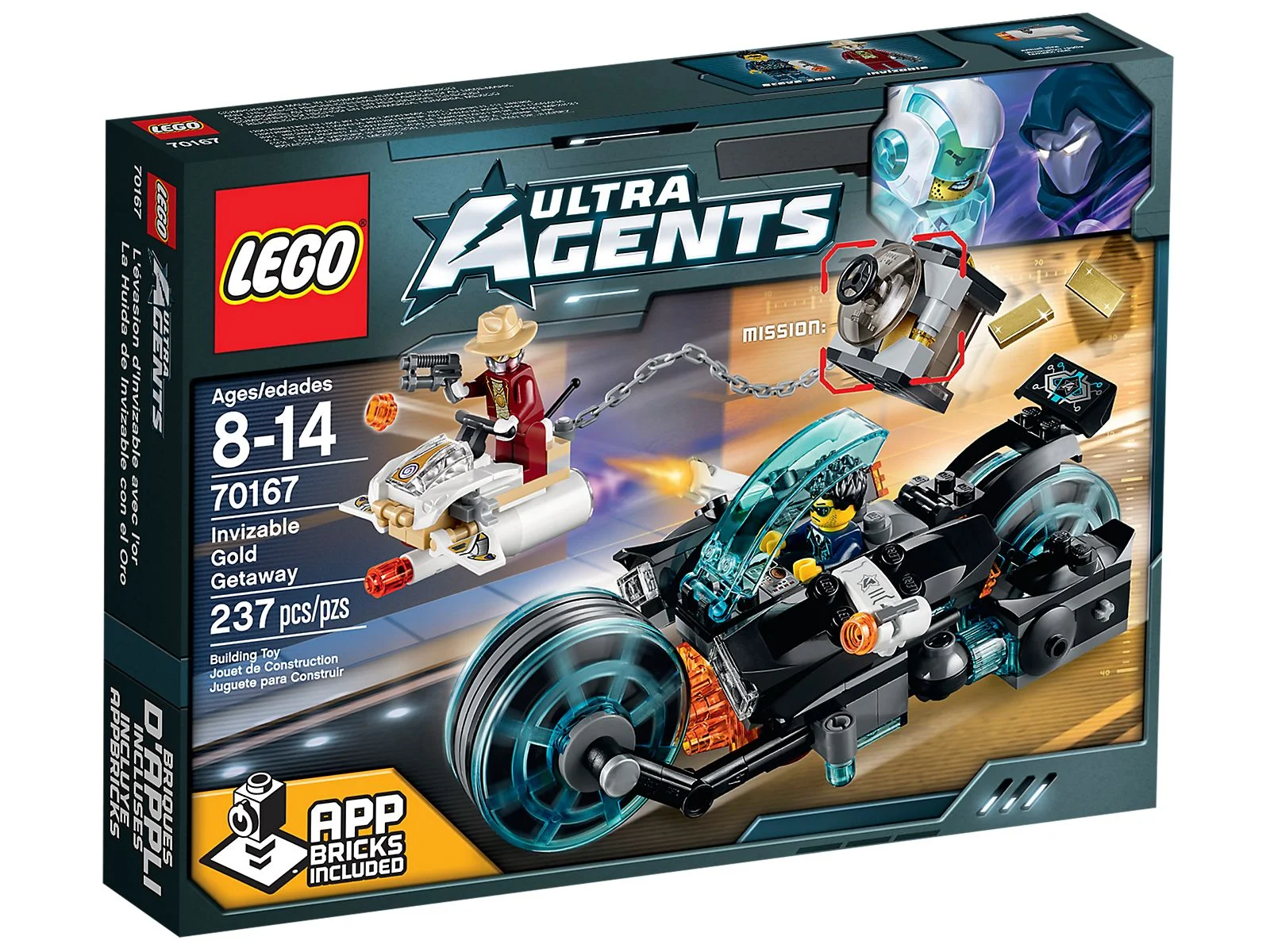 LEGO® 70167 Ucieczka ze złotem - zdjęcie 5