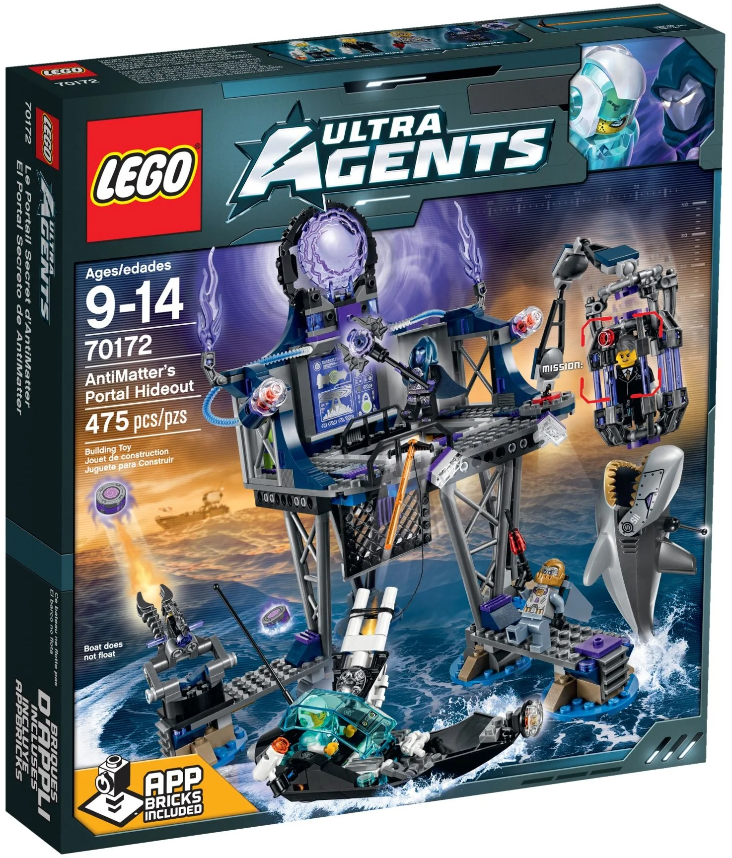 LEGO® 70172 AntiMatter's Portal Hideout