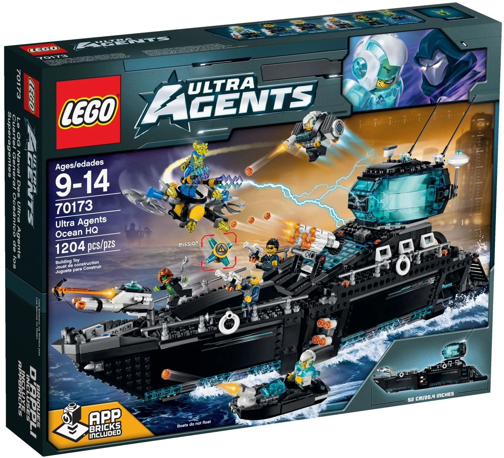 LEGO® 70173 Ultra Agents Ocean HQ - zdjęcie 2
